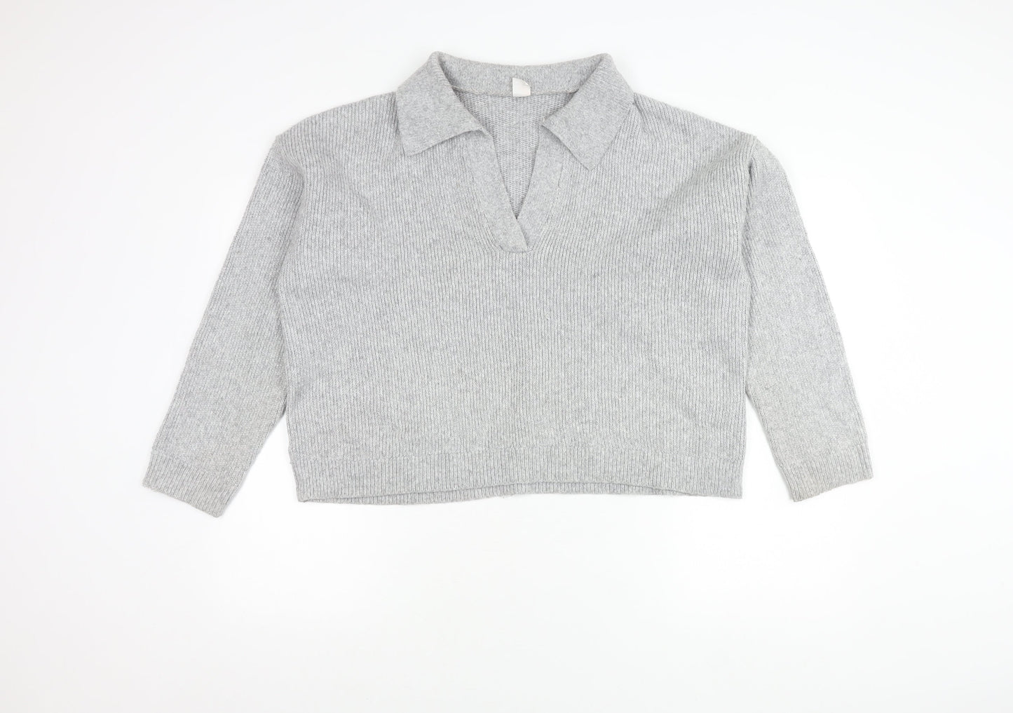 Womens UK Size L Gilly Hicks Grey Pullover Jumper