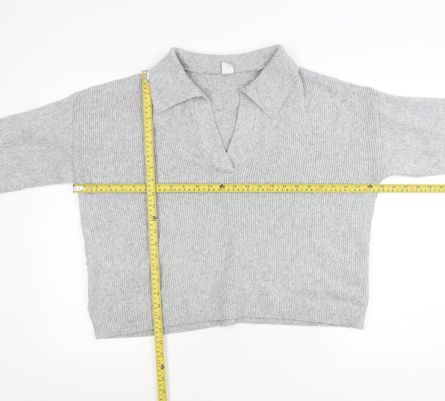 Womens UK Size L Gilly Hicks Grey Pullover Jumper