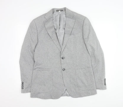 Mens UK Size 40 Marks and Spencer Regular Grey Suit Jacket