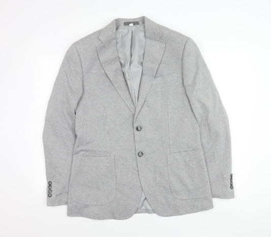 Mens UK Size 40 Marks and Spencer Regular Grey Suit Jacket