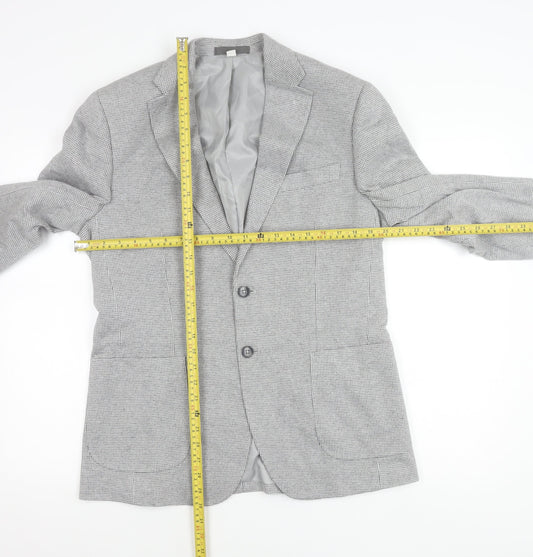 Mens UK Size 40 Marks and Spencer Regular Grey Suit Jacket