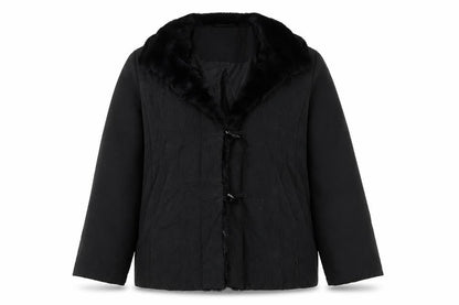 Womens UK Size 12 Eastex Black Overcoat