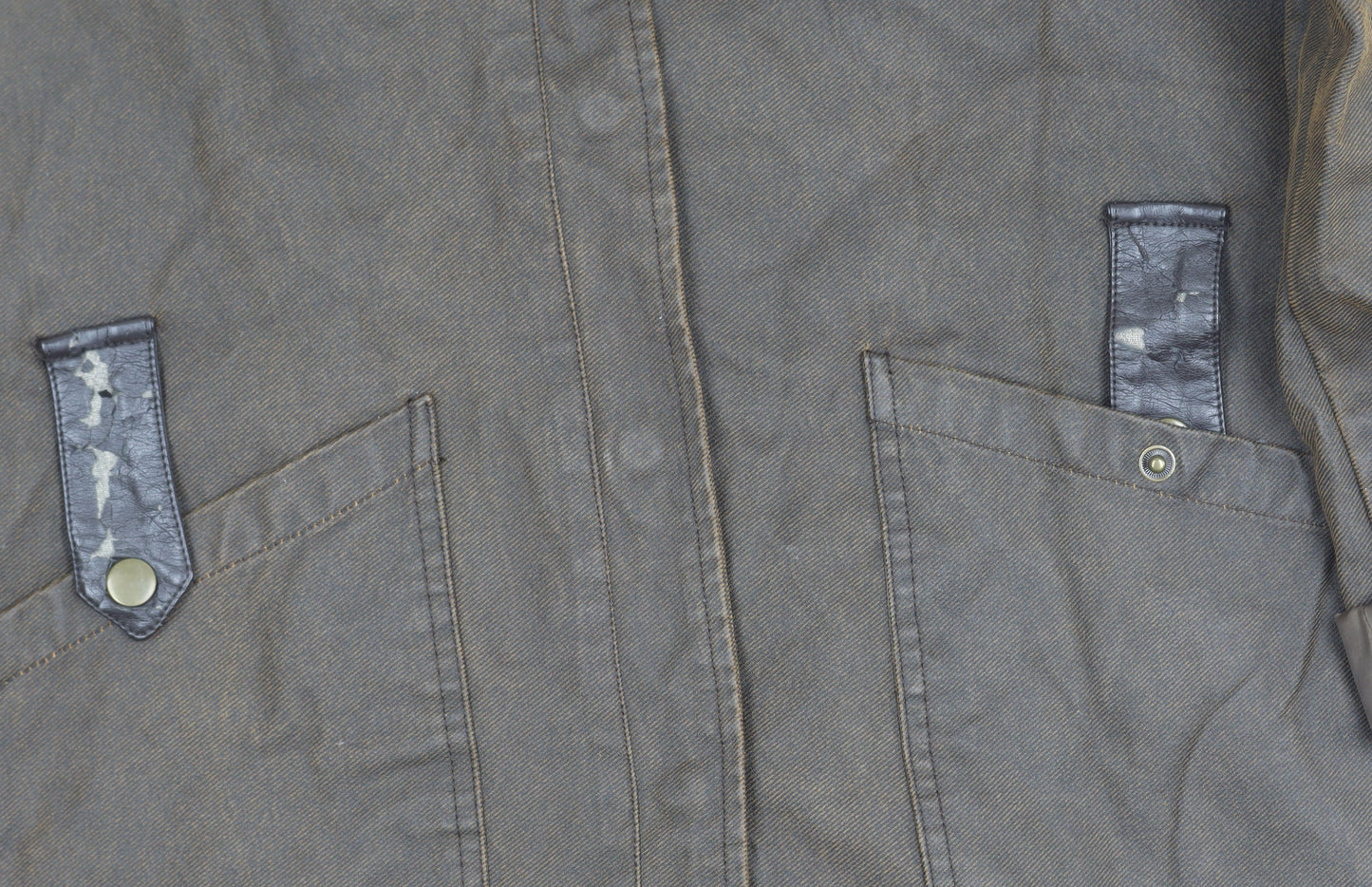 Womens UK Size 10 ASOS Brown Parka Coat