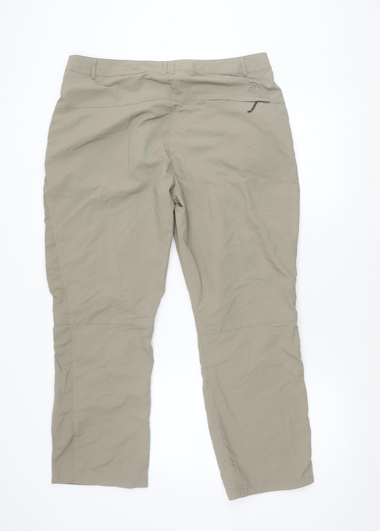 Tog Twenty Four Mens Beige Walking Trousers Size 16 Hiking Outdoor