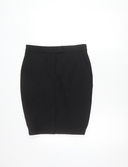 Karen Millen Women’s Black Size 8 Pencil Skirt Workwear Formal