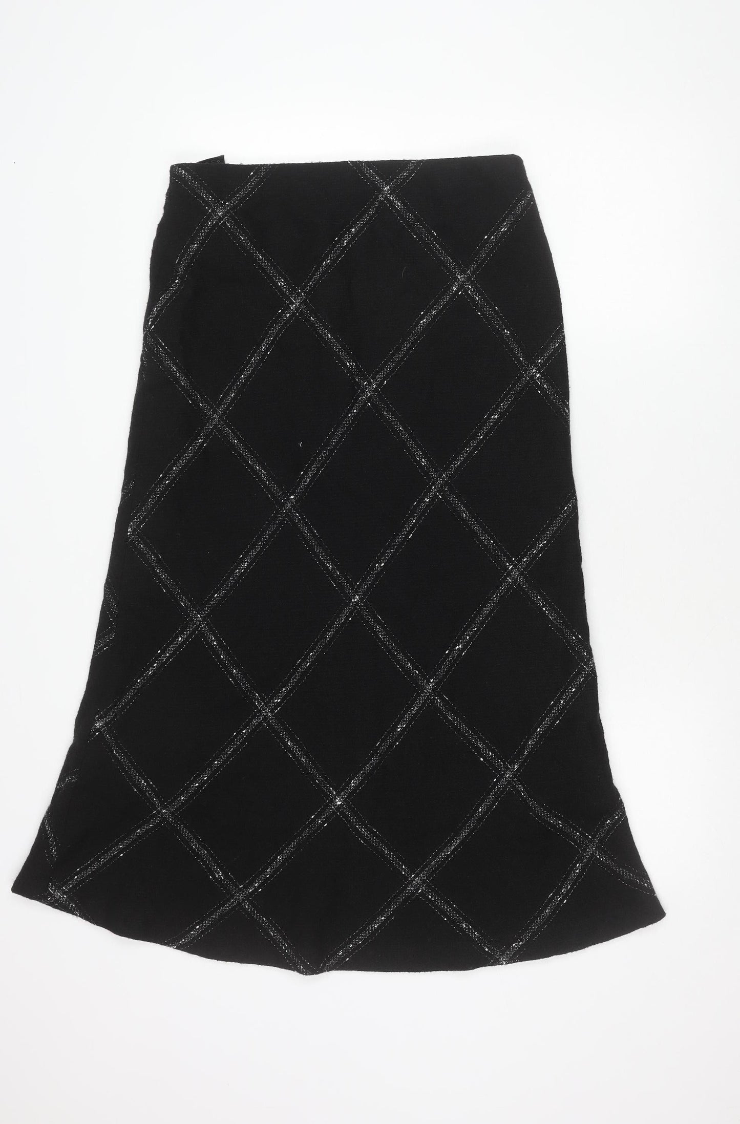 Alex & Co Women’s Black Wool Blend Pencil Skirt Size 14