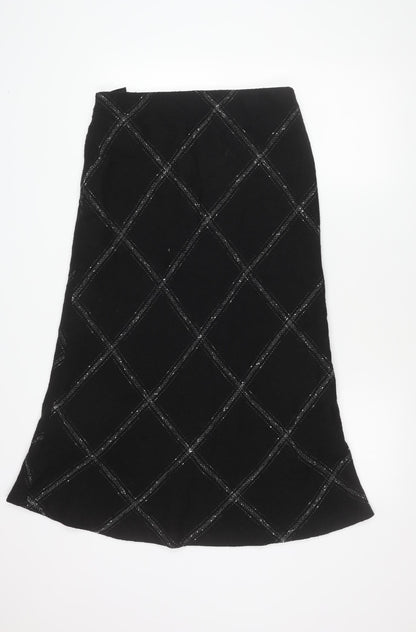 Alex & Co Women’s Black Wool Blend Pencil Skirt Size 14