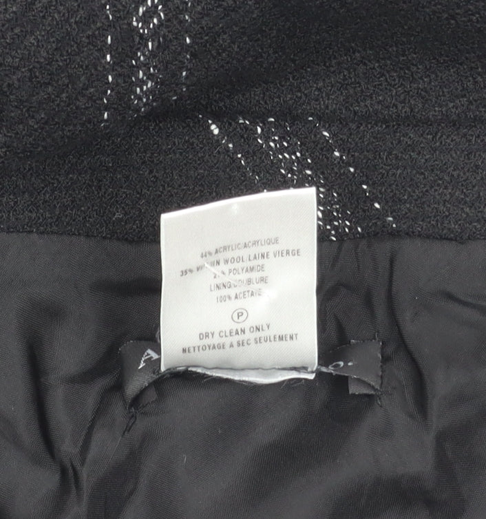 Alex & Co Women’s Black Wool Blend Pencil Skirt Size 14