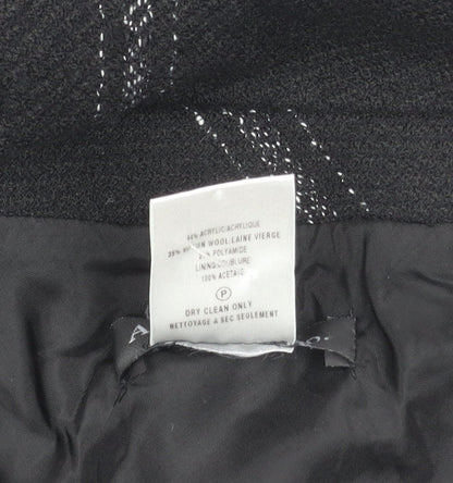 Alex & Co Women’s Black Wool Blend Pencil Skirt Size 14