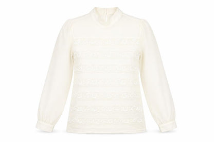 Womens UK Size 6 NEXT Ivory Tunic Blouse