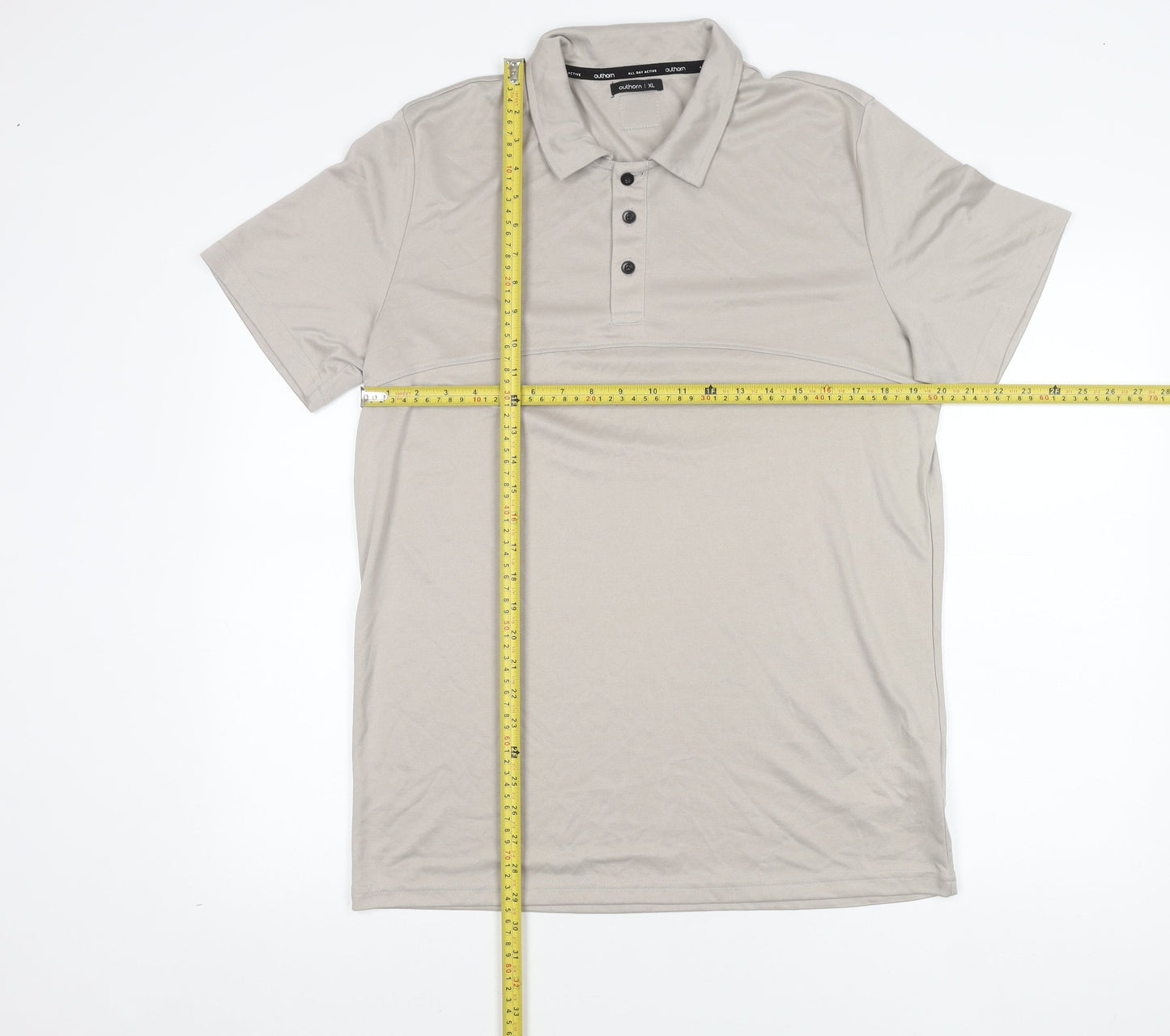 Outhorn Men’s Beige Polo Shirt XL Short Sleeve Moisture Wicking