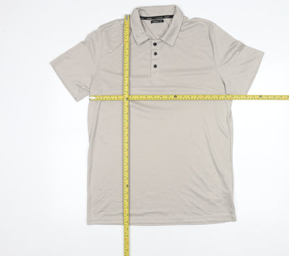 Outhorn Men’s Beige Polo Shirt XL Short Sleeve Moisture Wicking