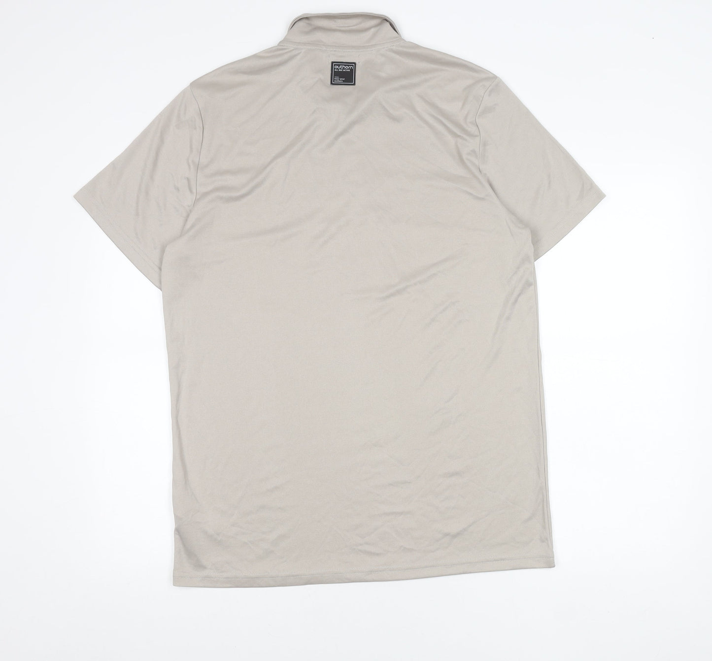 Outhorn Men’s Beige Polo Shirt XL Short Sleeve Moisture Wicking