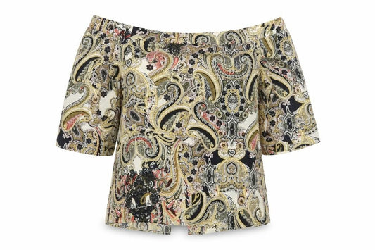 Womens UK Size 12 River Island Multicoloured Tunic Blouse
