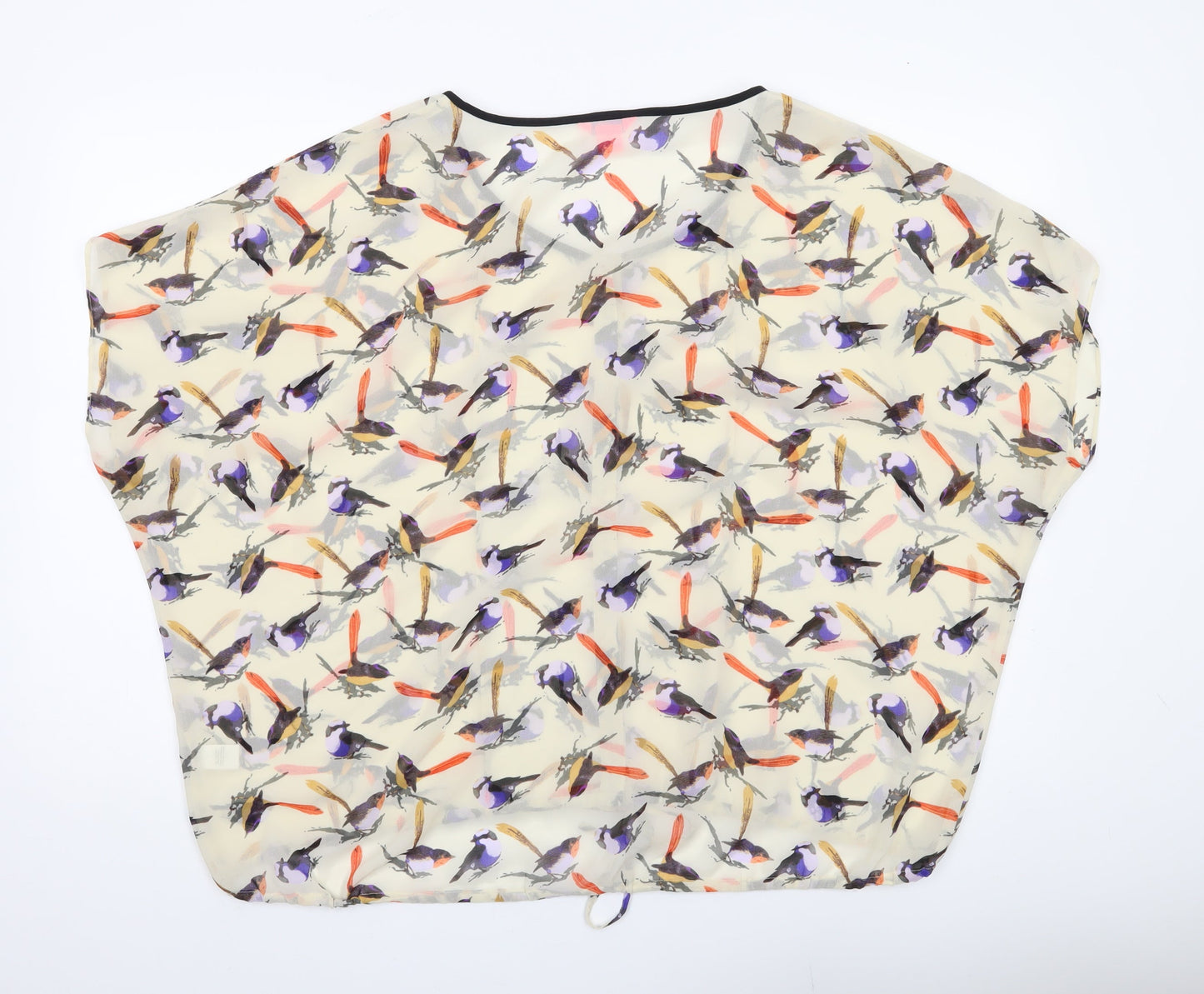 Womens UK Size 10 Monsoon Multicoloured Tunic Blouse