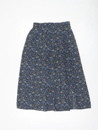 Womens UK Size XS Uniqlo A-Line Chiffon Skirt