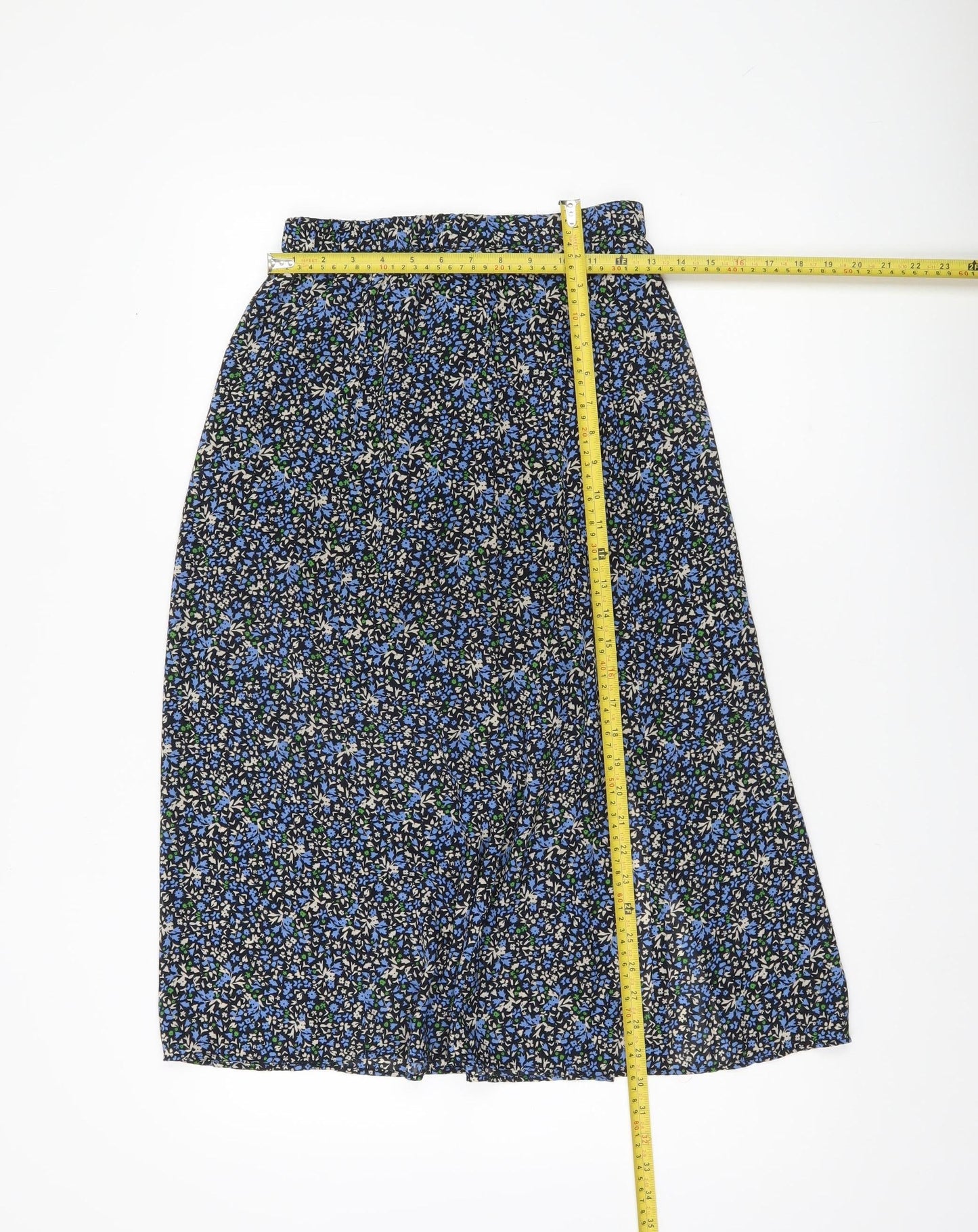 Womens UK Size XS Uniqlo A-Line Chiffon Skirt