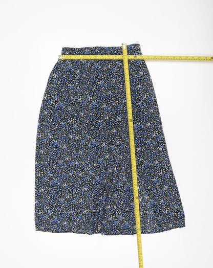 Womens UK Size XS Uniqlo A-Line Chiffon Skirt