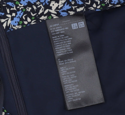 Womens UK Size XS Uniqlo A-Line Chiffon Skirt