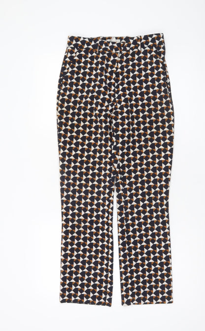 Womens UK Size 6 H&M Slim Fit CasualParty/CocktailTravel Multicoloured Trousers