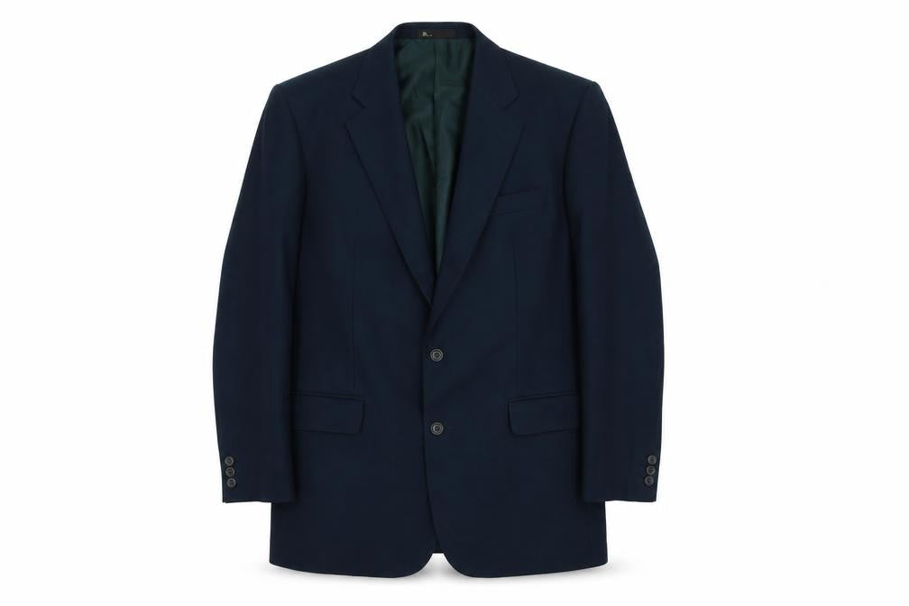 Mens UK Size 42 BHS Regular Blue Suit Jacket