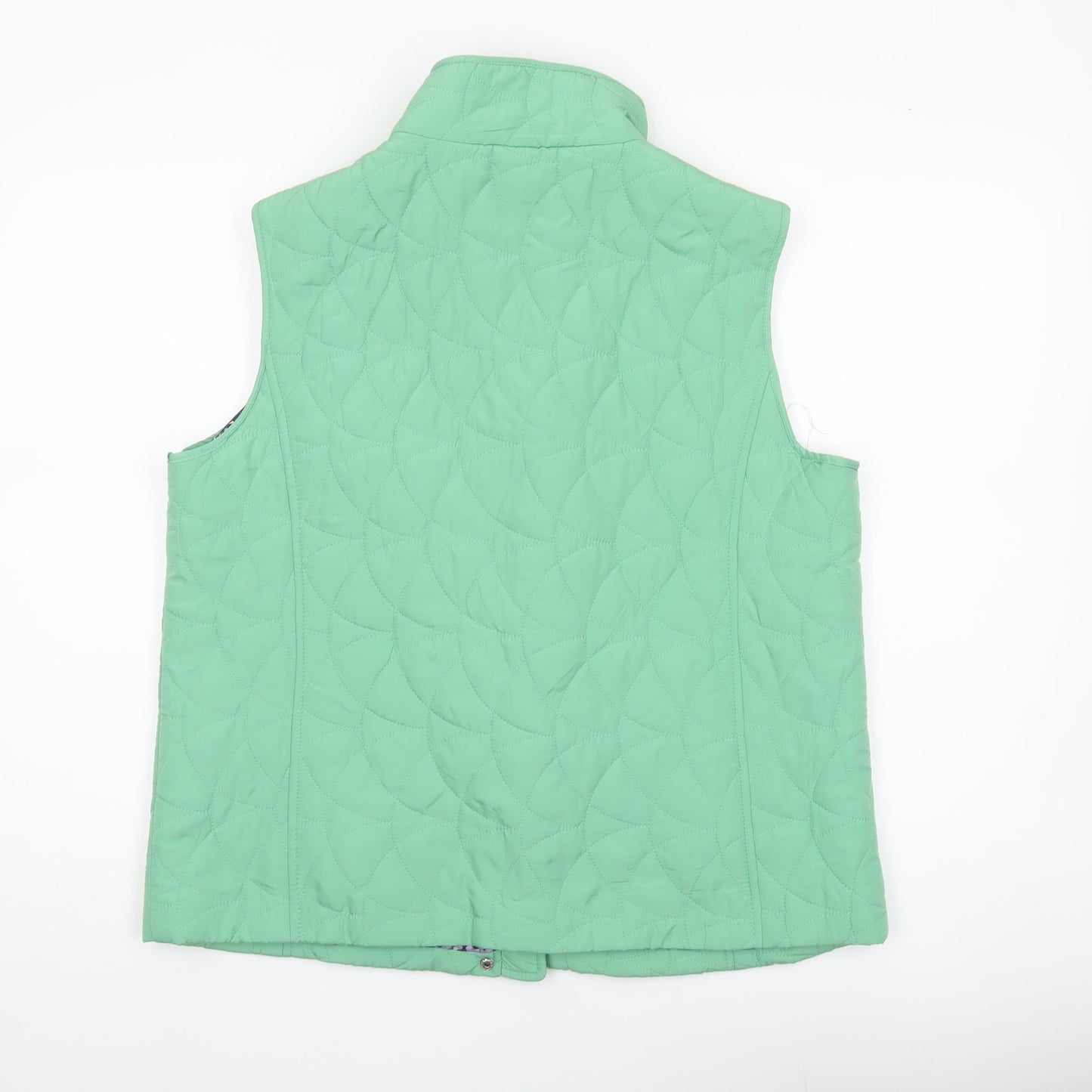 Womens UK Size M Honor Millburn Green Quilted Coat