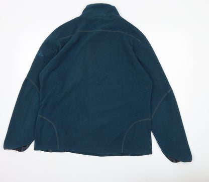 Rockfish Riders Womens Blue XL Fleece 1/4 Zip Sweatshirt Pullover