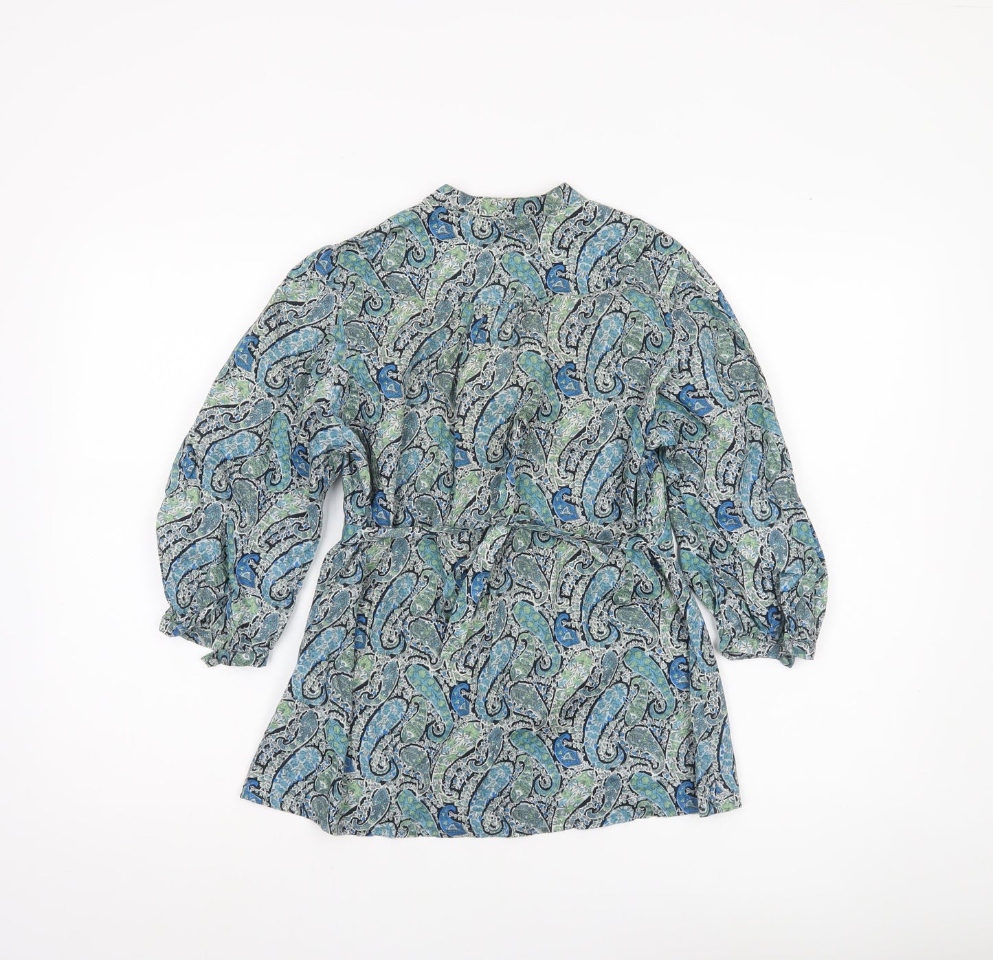 Womens UK Size 10 Oasis Multicoloured Tunic Blouse