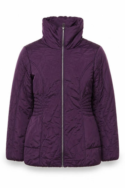 Womens UK Size 12 George Purple Puffer Jacket