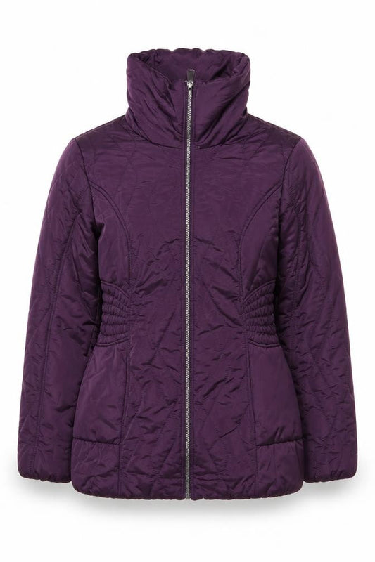 Womens UK Size 12 George Purple Puffer Jacket