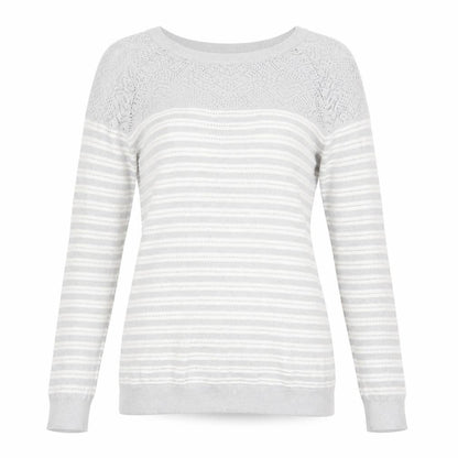 Womens UK Size XS Oasis Grey Pullover Jumper