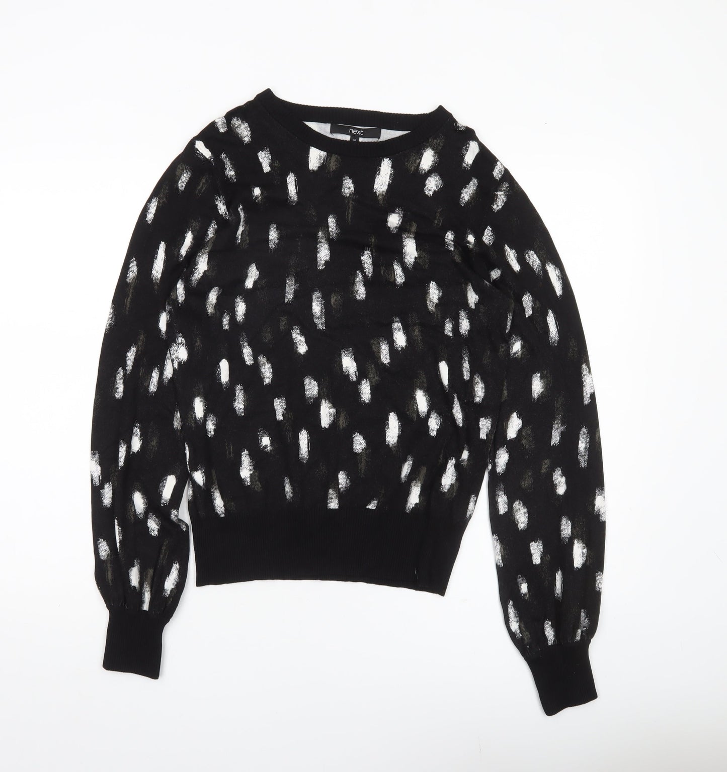 Womens UK Size 10 NEXT Black Pullover Jumper
