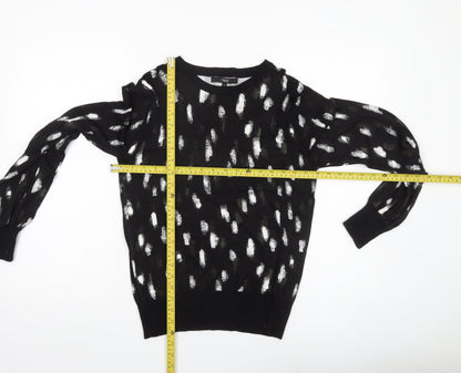 Womens UK Size 10 NEXT Black Pullover Jumper