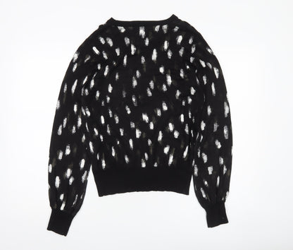 Womens UK Size 10 NEXT Black Pullover Jumper