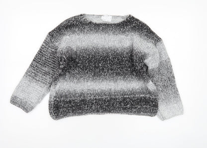 Womens UK Size 12 ASOS Grey Pullover Jumper