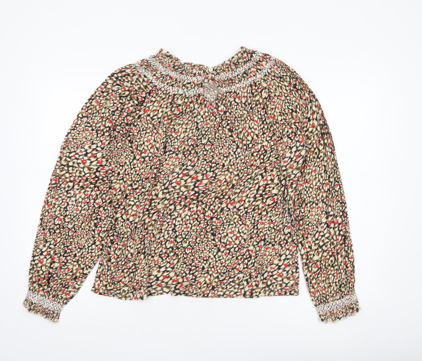Womens UK Size 12 Marks and Spencer Multicoloured Tunic Blouse