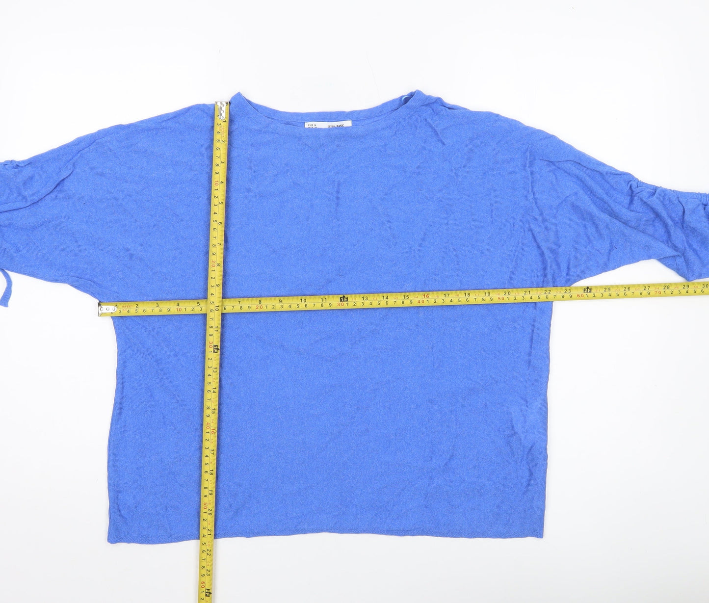 Womens UK Size 12 Sfera Blue Pullover Jumper
