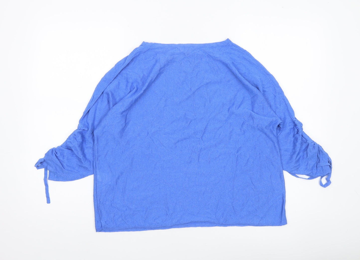 Womens UK Size 12 Sfera Blue Pullover Jumper