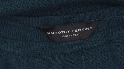 Womens UK Size 16 Dorothy Perkins Blue Pullover Jumper