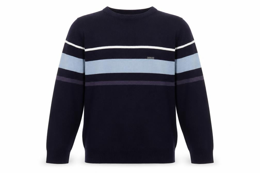 Mens UK Size L Rapid Fire Blue Pullover Jumper