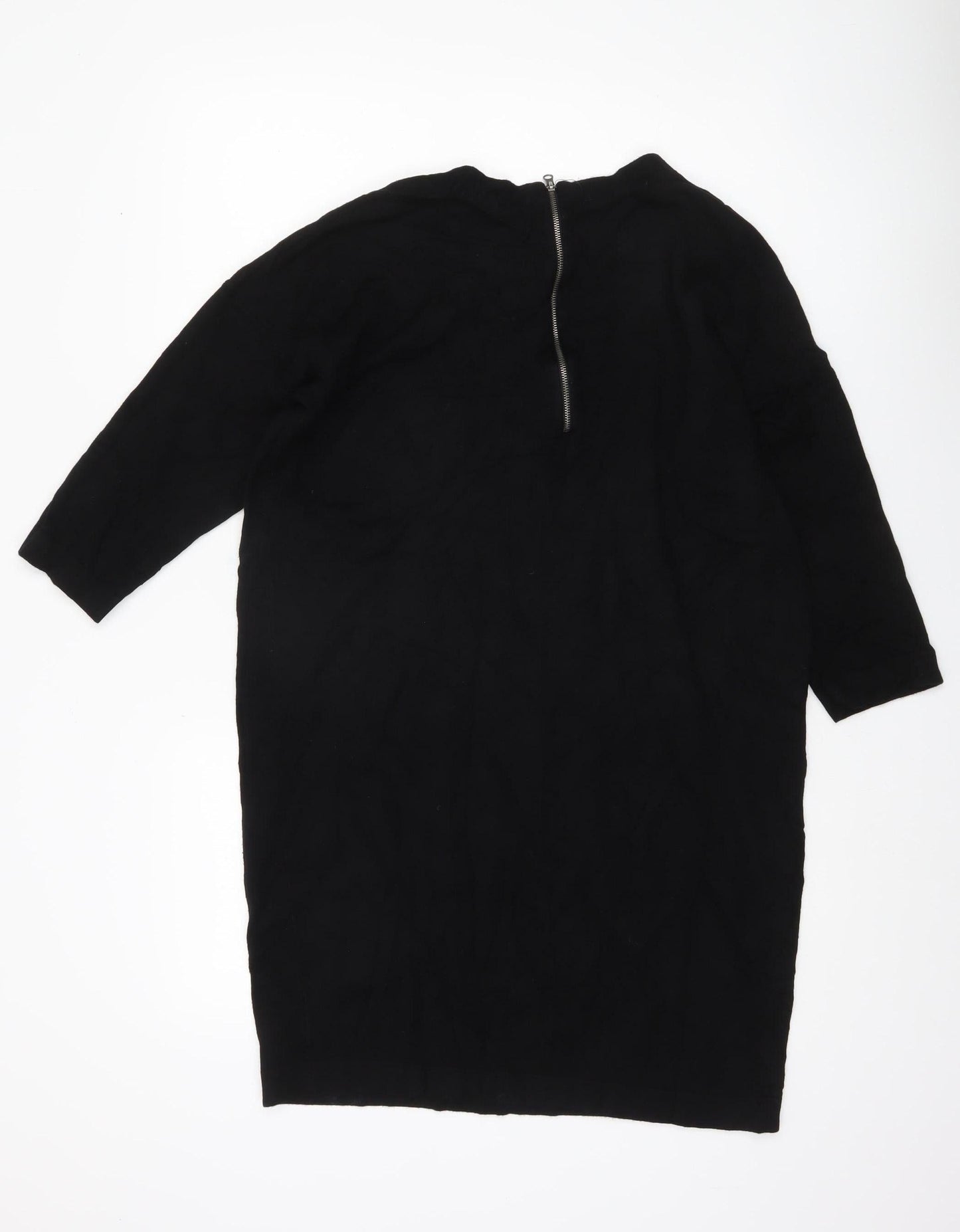 Womens UK Size L VERO MODA Black Tunic Jumper
