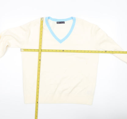 Womens UK Size 14 Marks and Spencer Ivory Pullover Jumper