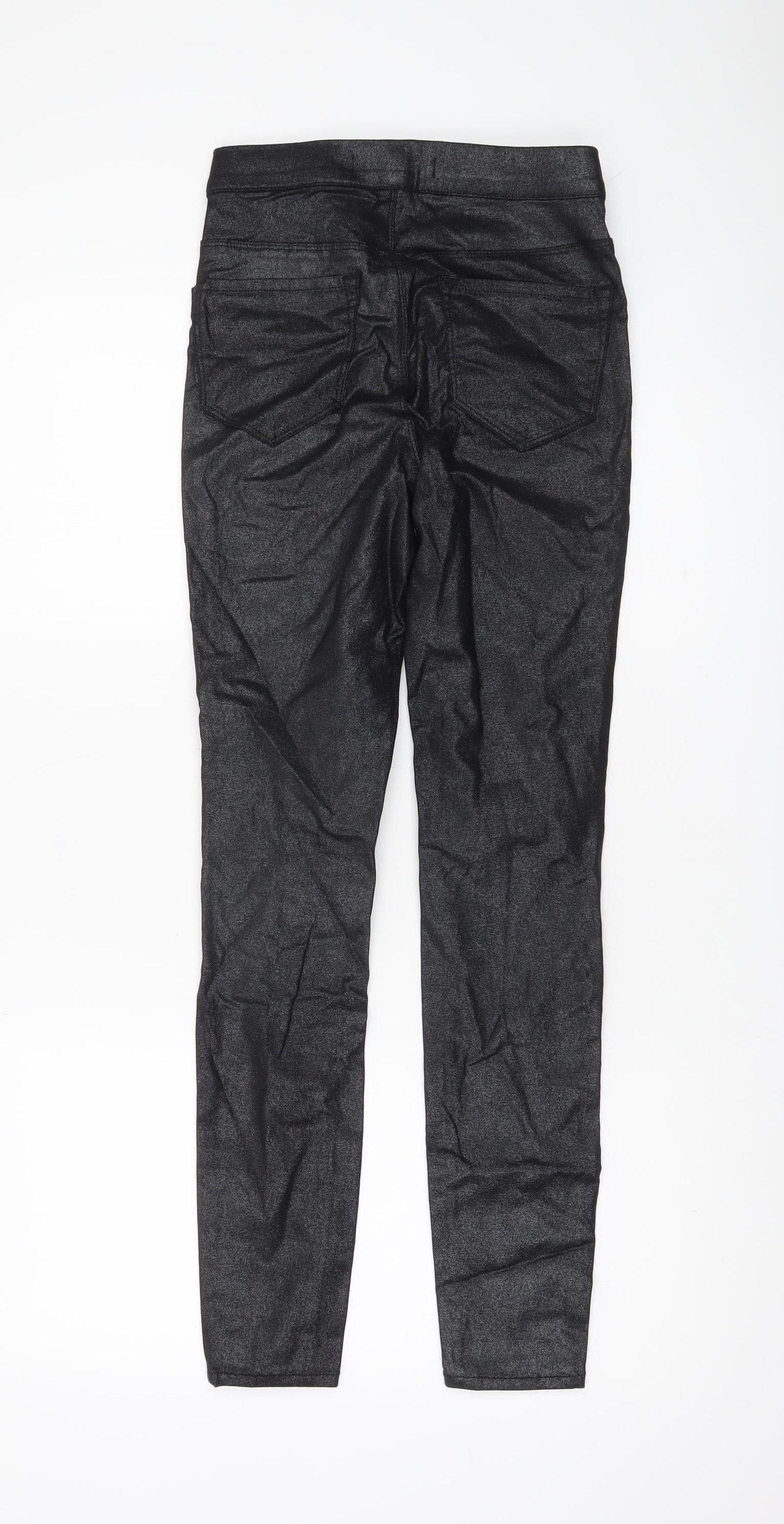 George Womens Black Size 8 Jegging Slim Skinny Trousers