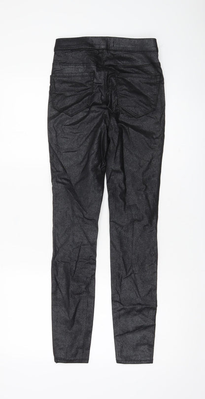 George Womens Black Size 8 Jegging Slim Skinny Trousers