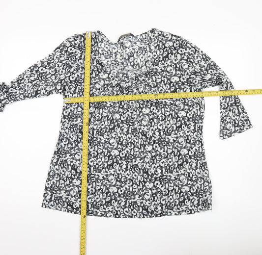 Womens UK Size 14 Marks and Spencer Multicoloured Tunic Blouse