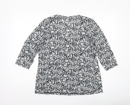 Womens UK Size 14 Marks and Spencer Multicoloured Tunic Blouse