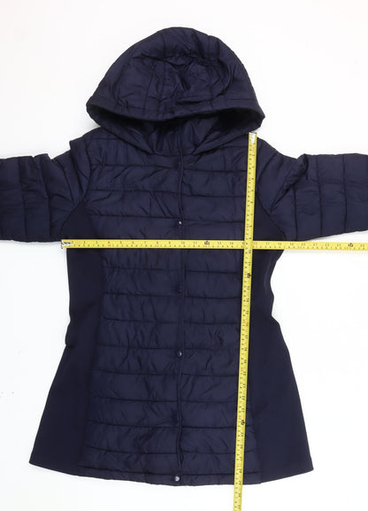 Womens UK Size 12 CI SONO Blue Puffer Jacket
