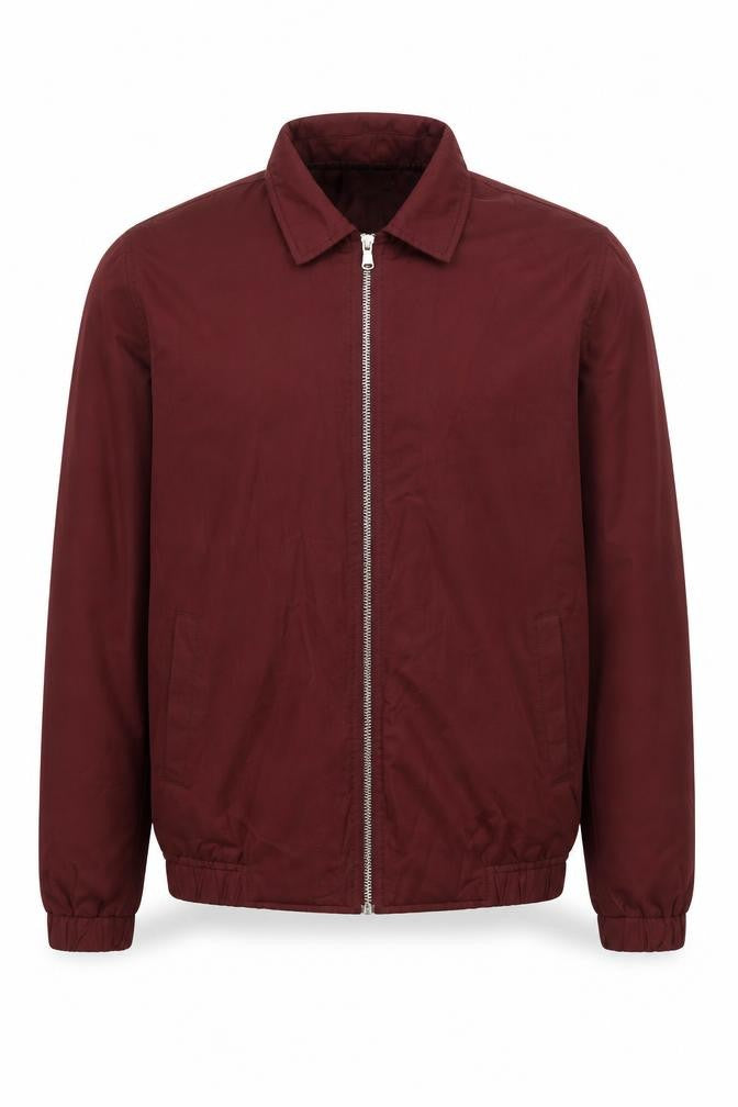 Mens UK Size M Topman Red Basic Jacket