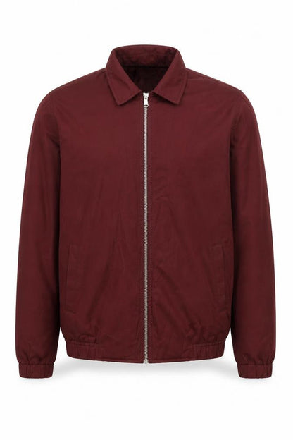 Mens UK Size M Topman Red Basic Jacket