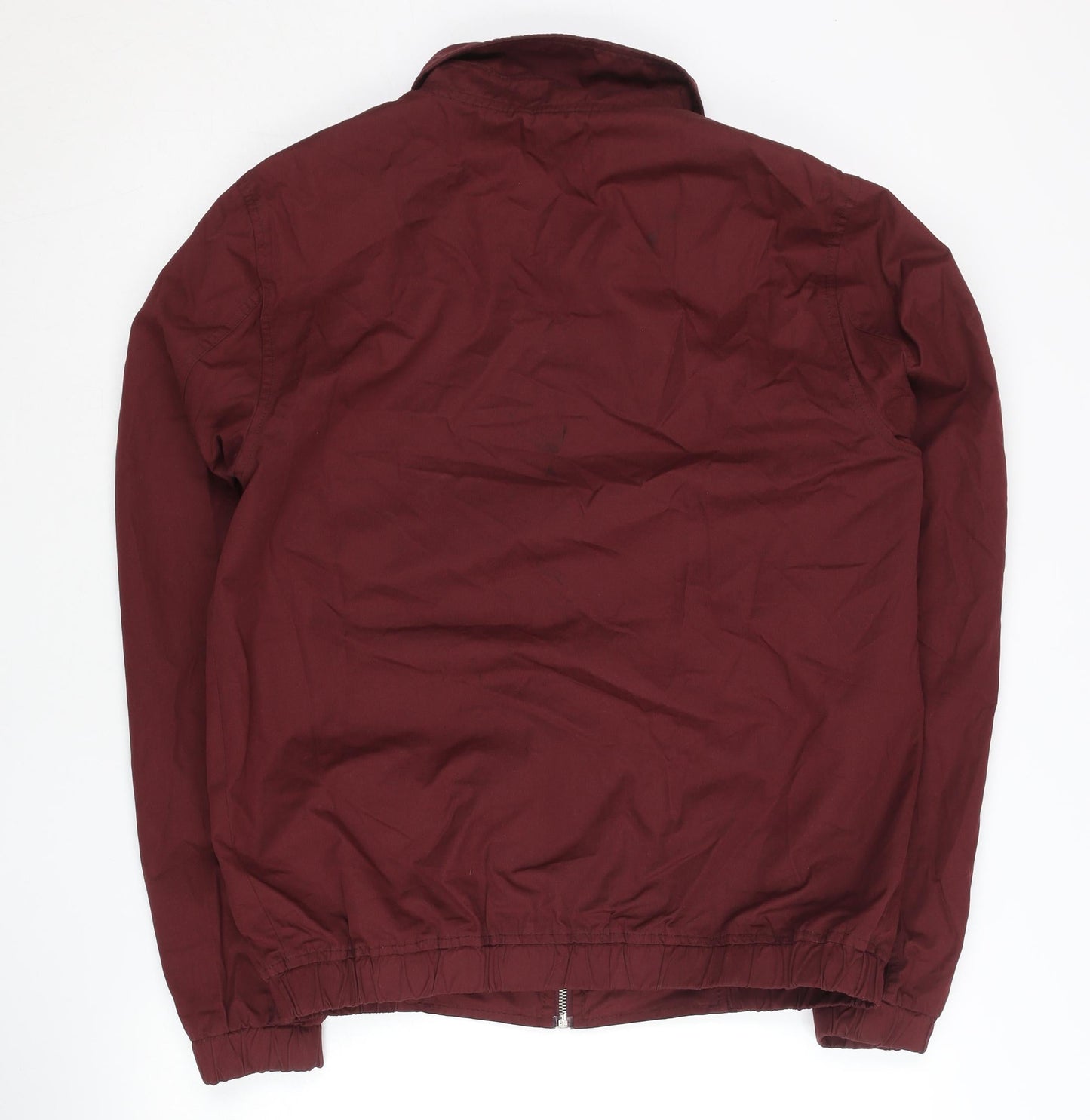 Mens UK Size M Topman Red Basic Jacket